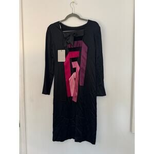 MARCO de VINCENZO NWT Square Neckline Midi Length Dress